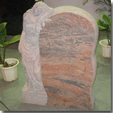 Multicolor Red Tombstone