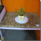 Giallo Fiorito Vanity Top