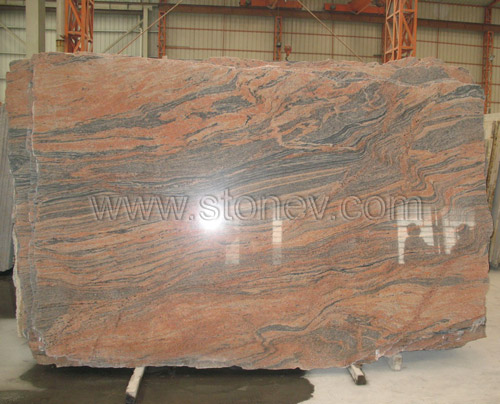 Multicolor Red Slab