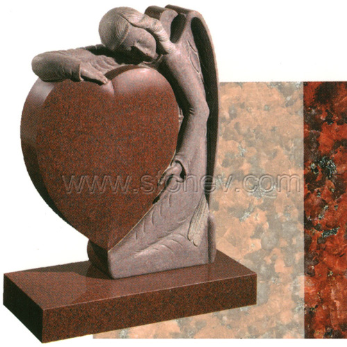 India Red Headstone