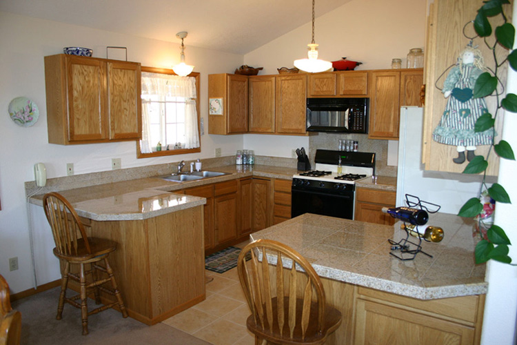 Yellow Granite Kitchen Top