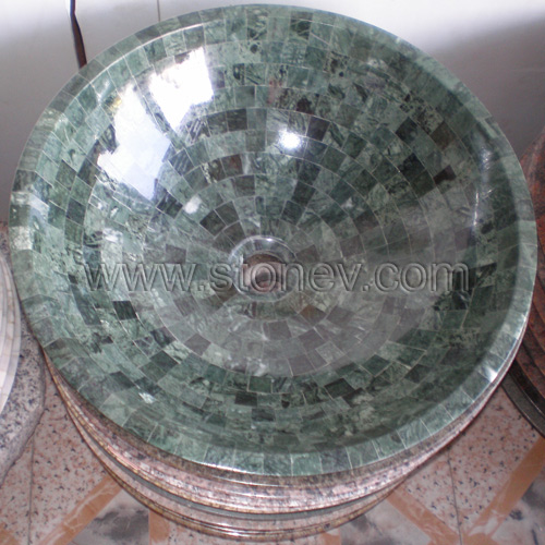 Flower Green Sink