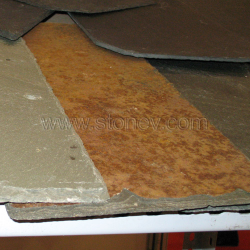 Rusty Slate Roof