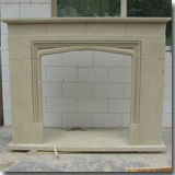 Yellow Sandstone Fireplace