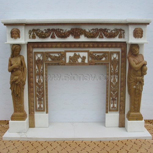 White and Yellow Marble