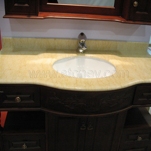 Sunny Yellow Vanity