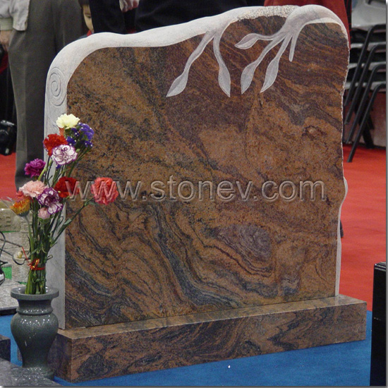Chinese Granite Tombstone