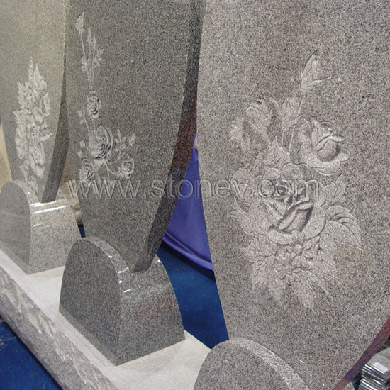 Chinese Granite Monument Carving