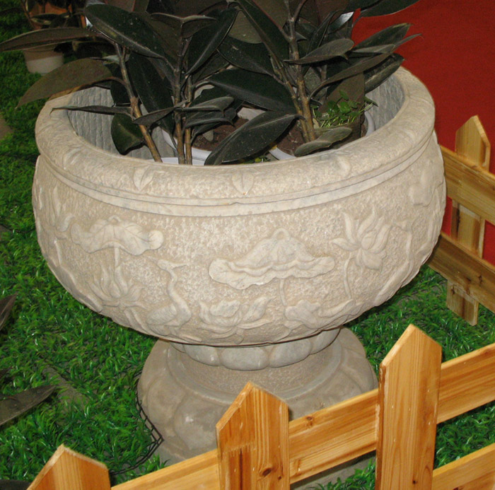 Stone Flower Pots