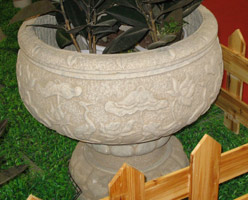 Stone Flower Pots