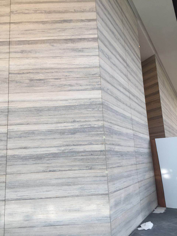 Italian Travertine Silver