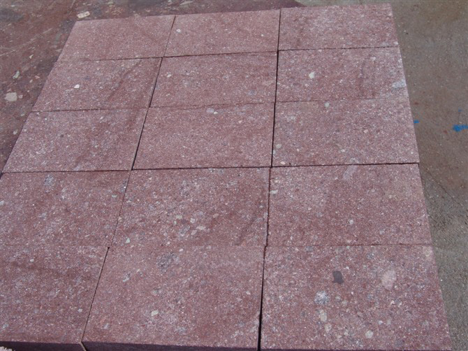 Red Porphyry Pavers