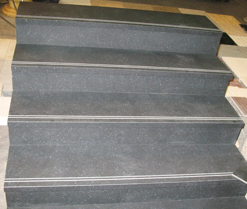 Black Granite Stairs