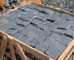 Zhangpu Black Cube Stone