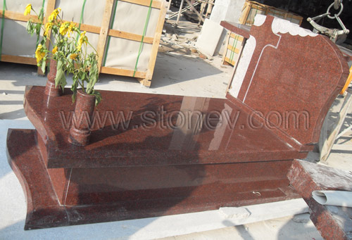 Indian Red Tombstone