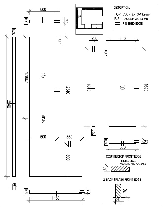 Kitchen Countertop Design