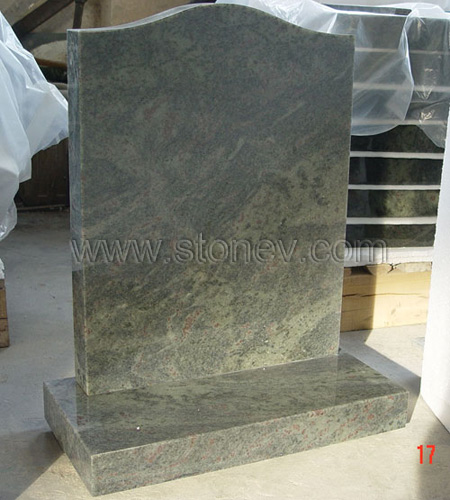 Granite Tropical Green Tombstone