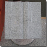 Granite Pearl White Tombstone