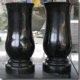 Granite Shanxi Black Vase