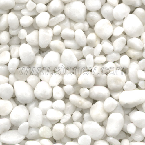 Machine-Made White Pebblestone