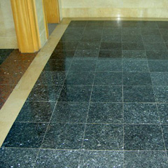 Blue Pearl Granite Tile Floor