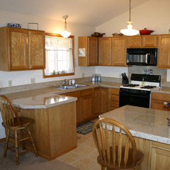 Yellow Granite Kitchen Top