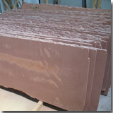 Red Sandstone Half Slab