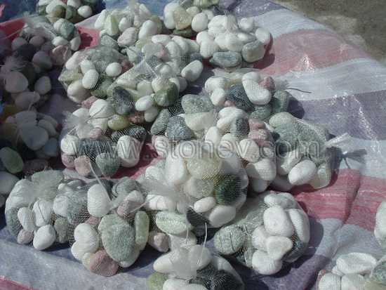 Cobblestone in Meshed Bags
